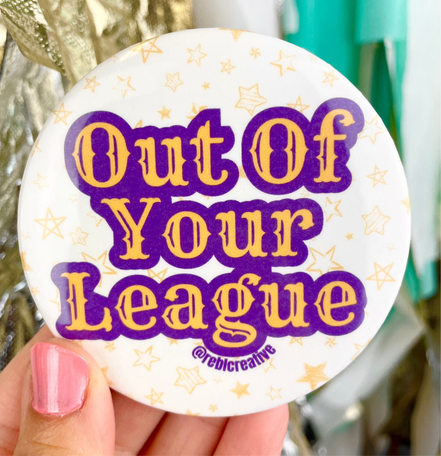 League - Purple & Yellow