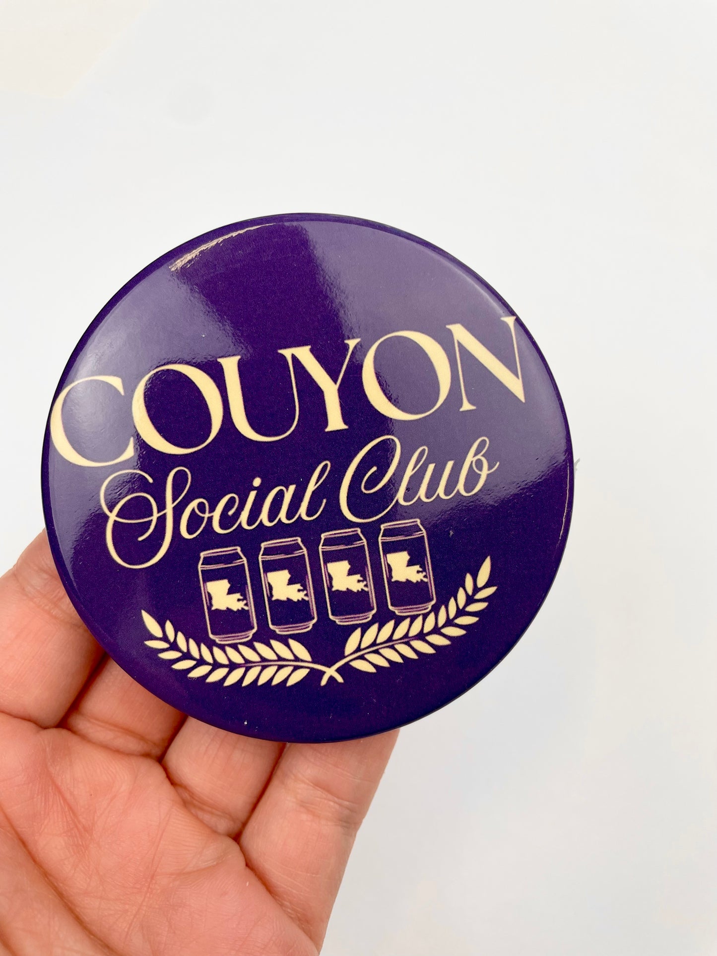 Couyon Social Club - Purple & Yellow