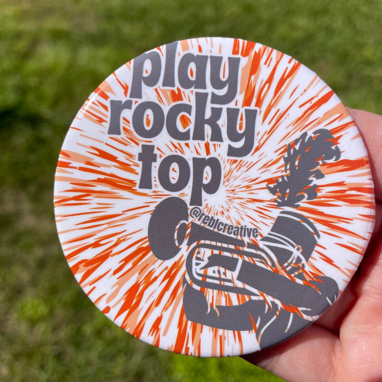 Tie Dye Burst - Play Rocky Top