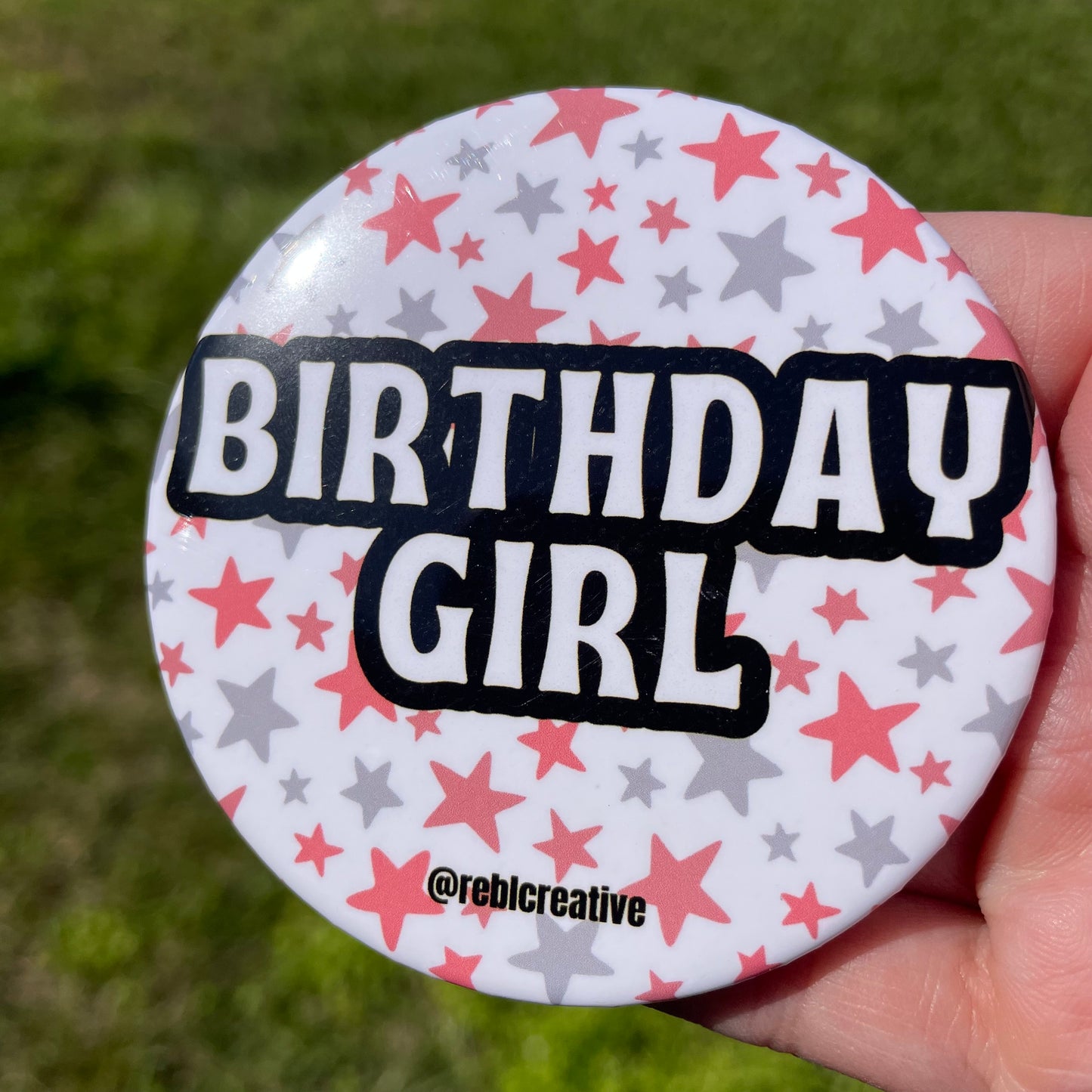 Birthday Girl - Red & Black