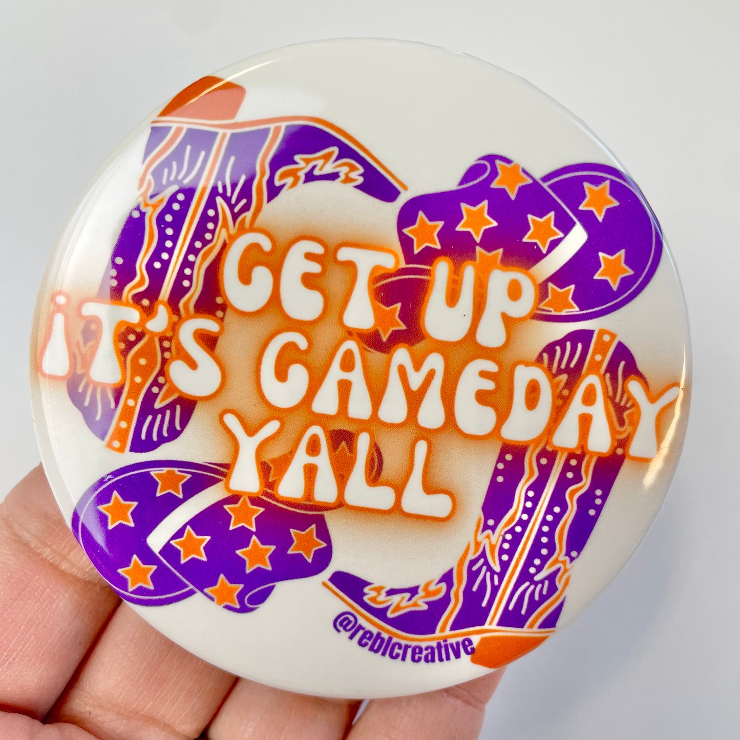 Get Up - Purple & Orange