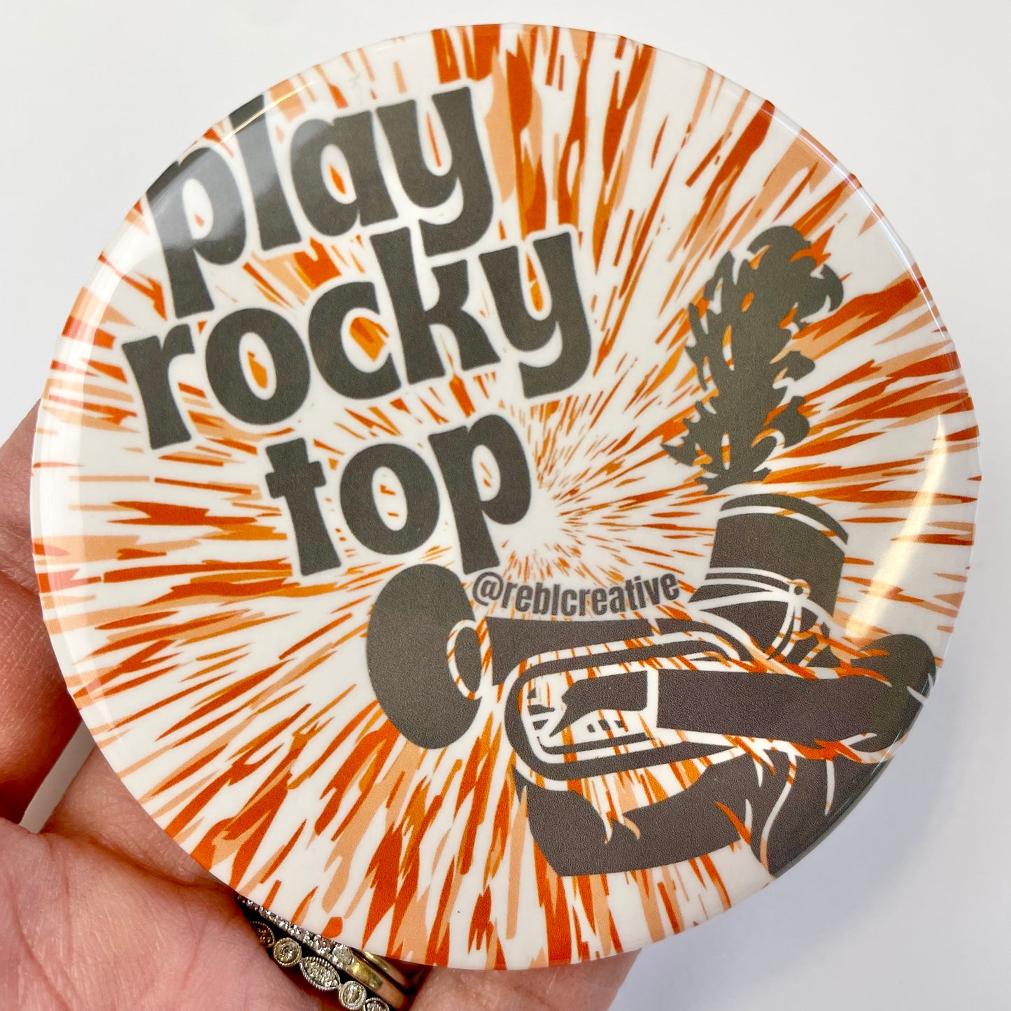 Tie Dye Burst - Play Rocky Top