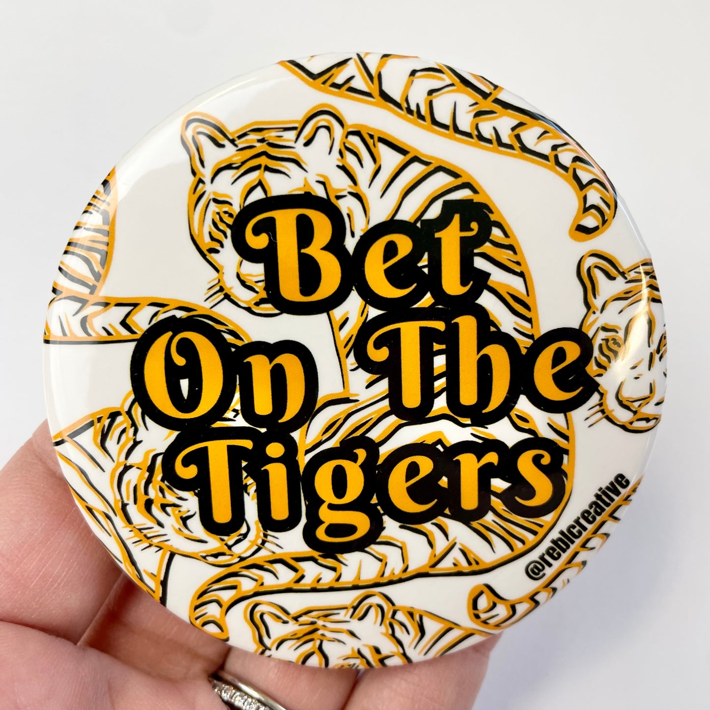 Bet On The Tigers - Yellow & Black