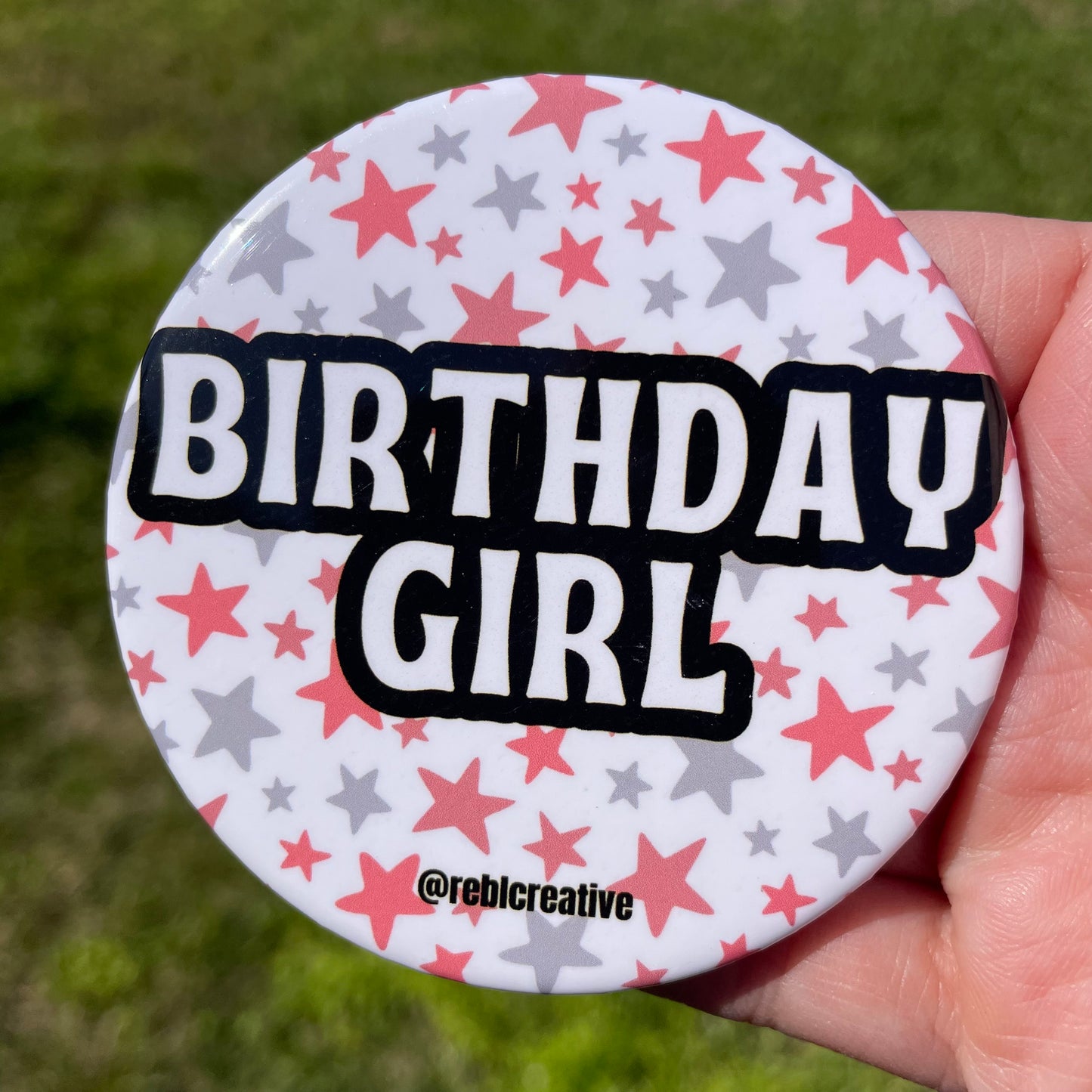 Birthday Girl - Red & Black