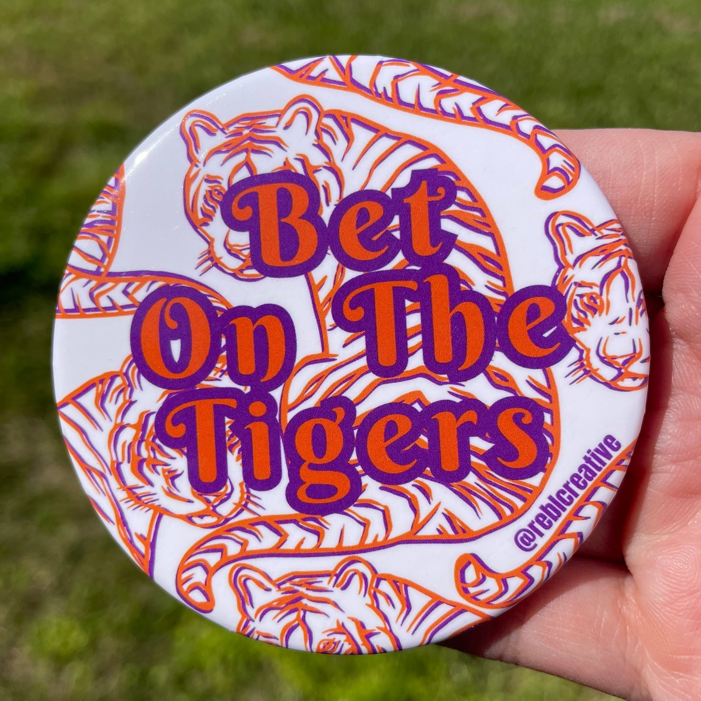 Bet On The Tigers - Purple & Orange