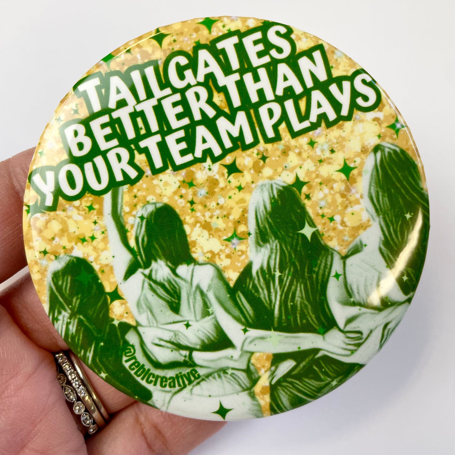 Tailgates Better - Green & Yellow