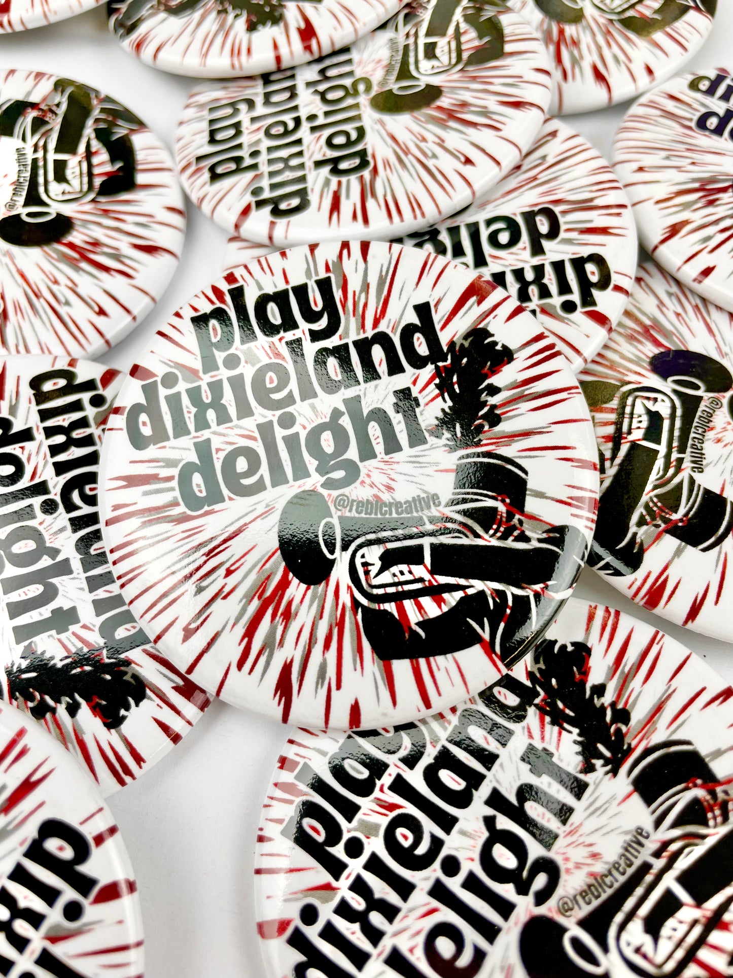 Tie Dye Burst - Play Dixieland Delight