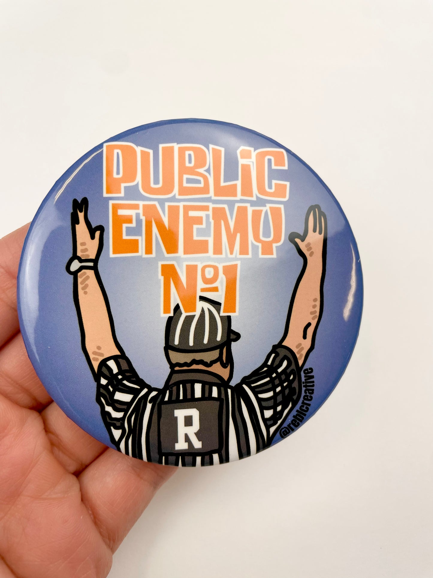 Public Enemy No. 1 - Blue & Orange