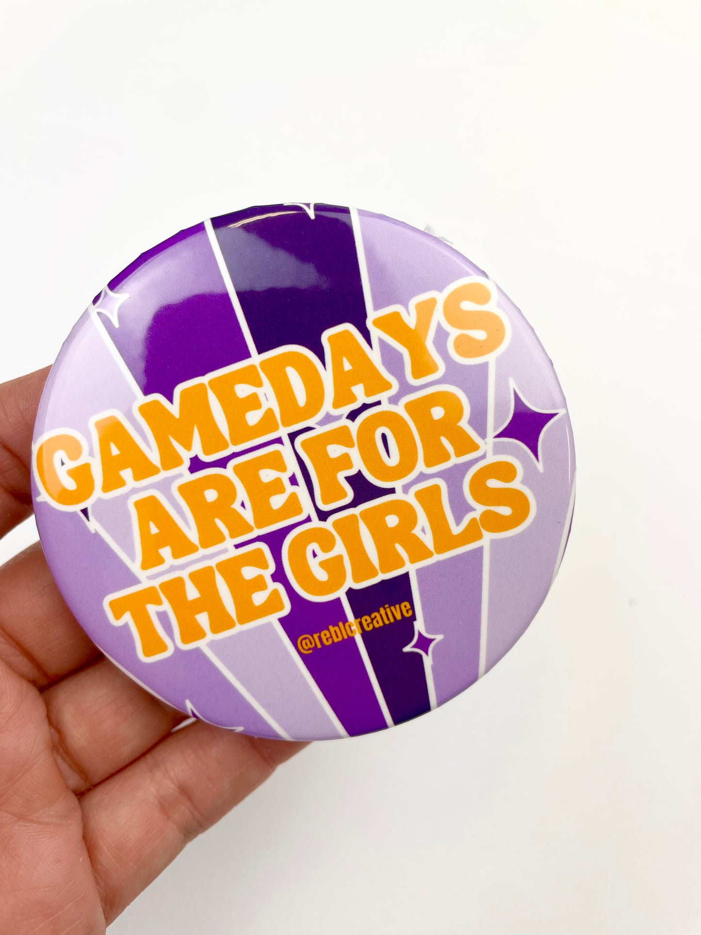 Gameday Girls - Purple & Yellow