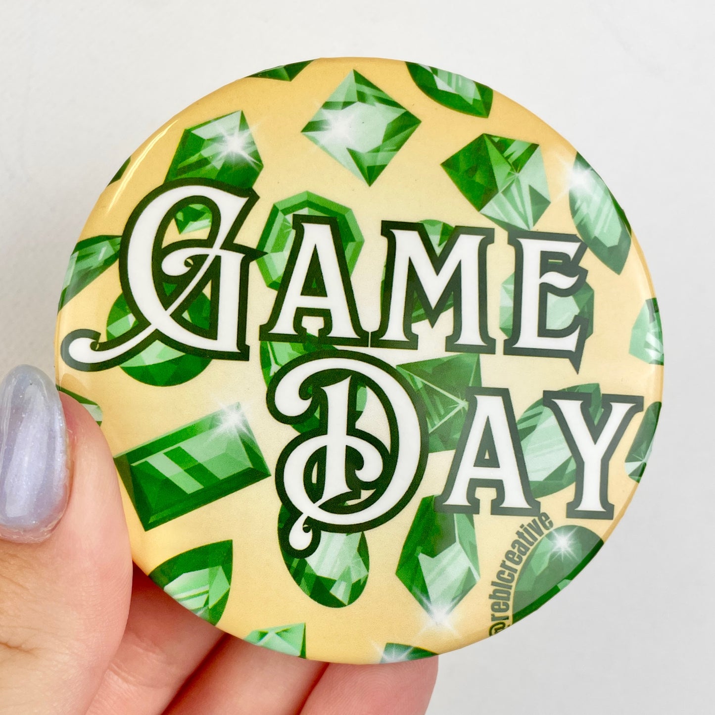 *Bejeweled Game Day - Green & Yellow