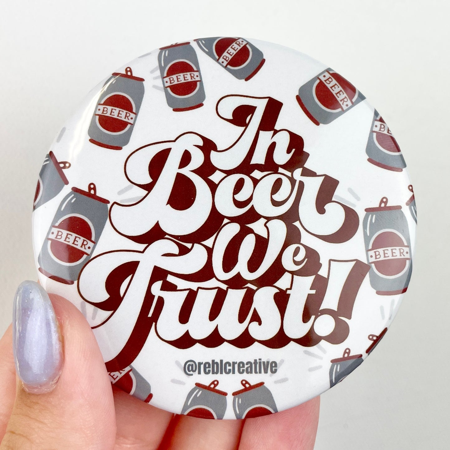 Beer - Maroon & Grey