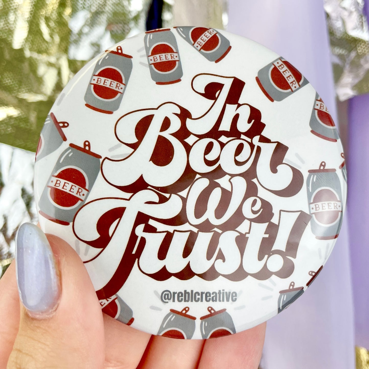 Beer - Maroon & Grey