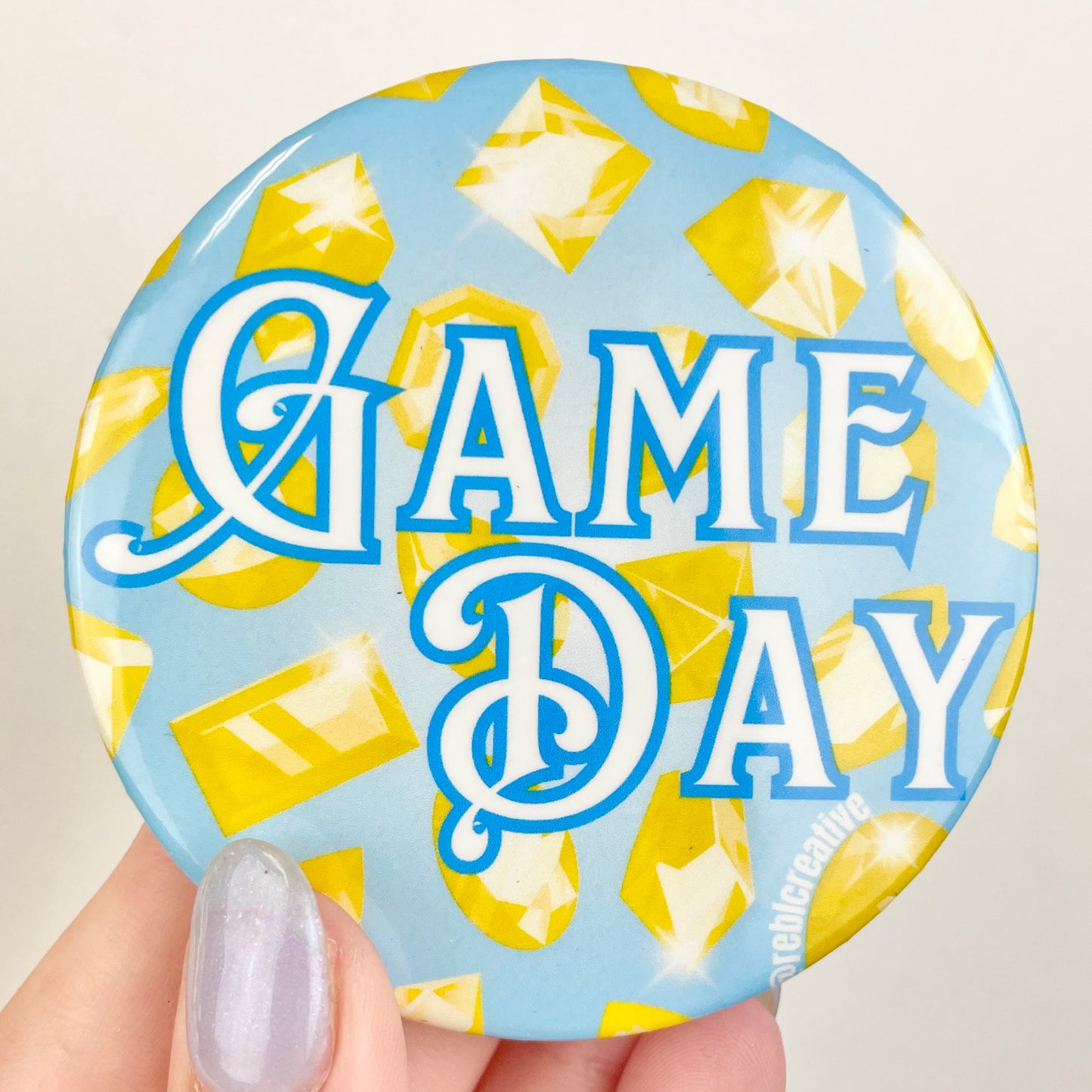 *Bejeweled Game Day - Sky & Yellow