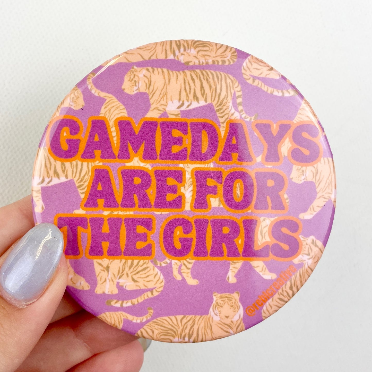 *Gameday Girls - Purple & Orange Tigers