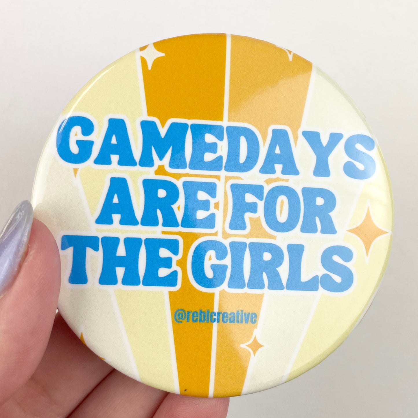 *Gameday Girls - Yellow & Sky