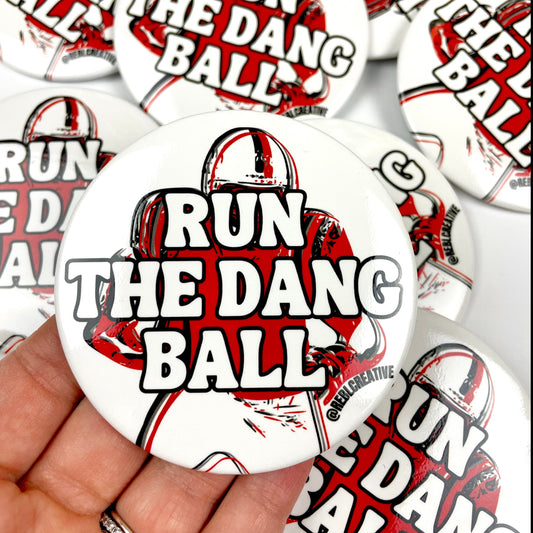 Run The Dang Ball - Red and Black