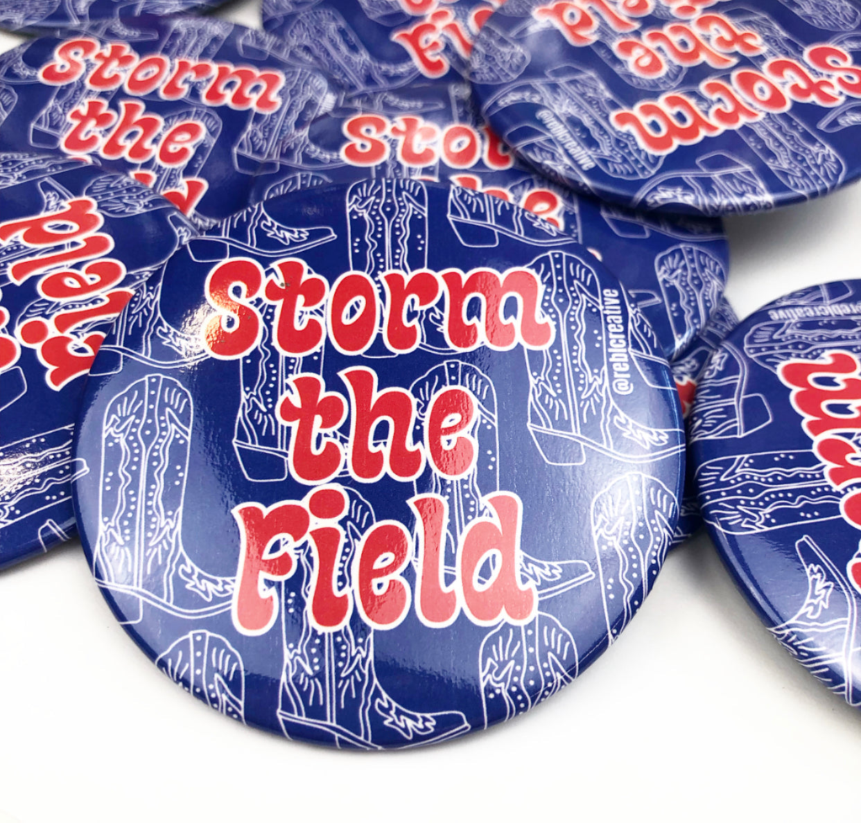 Storm The Field - Red/Royal