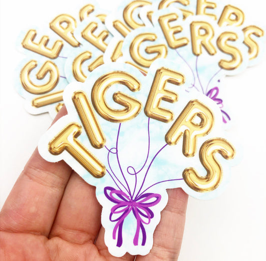 STICKER - TIGERS Balloons