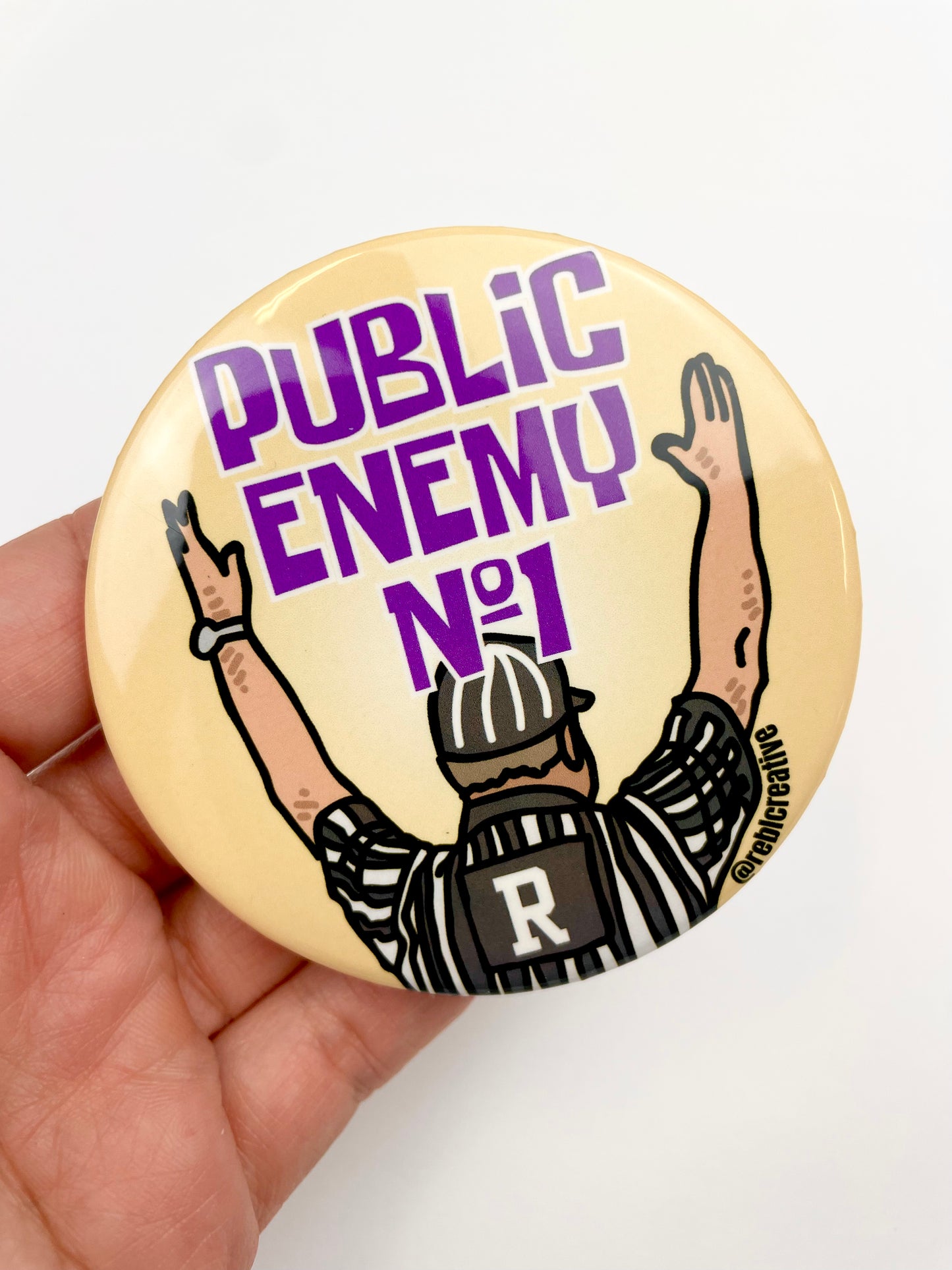 Public Enemy No. 1 - Purple & Yellow