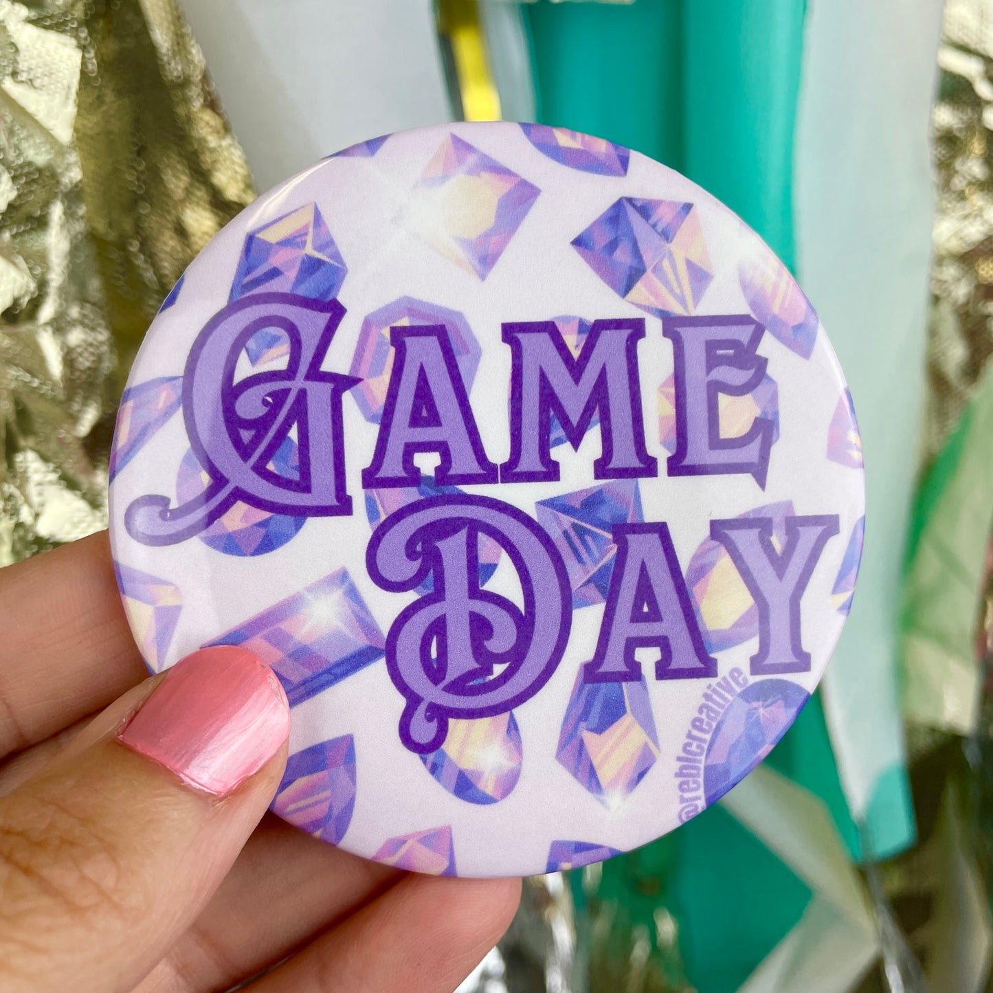 Bejeweled Game Day - Purple